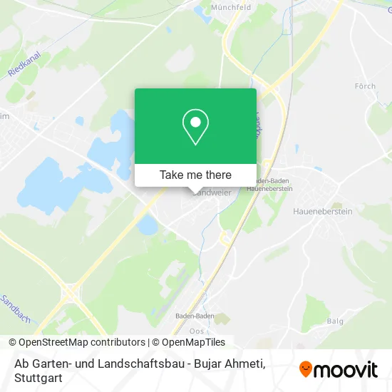 Карта Ab Garten- und Landschaftsbau - Bujar Ahmeti