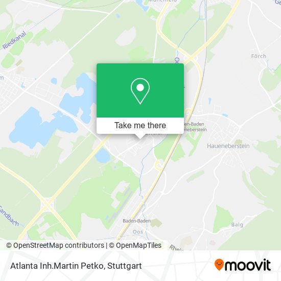 Atlanta Inh.Martin Petko map