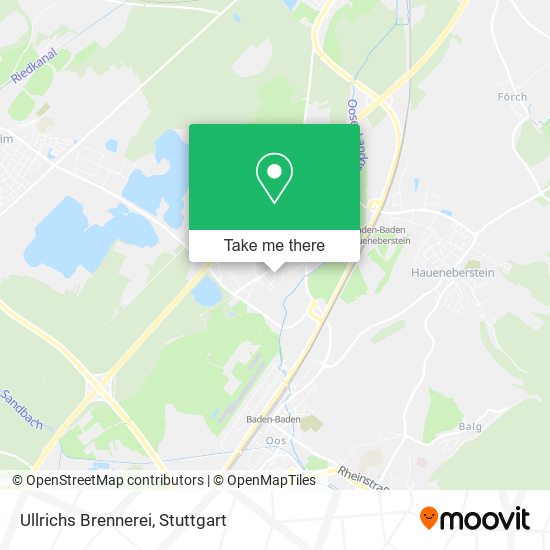 Карта Ullrichs Brennerei