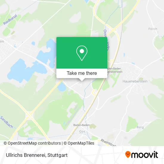 Карта Ullrichs Brennerei