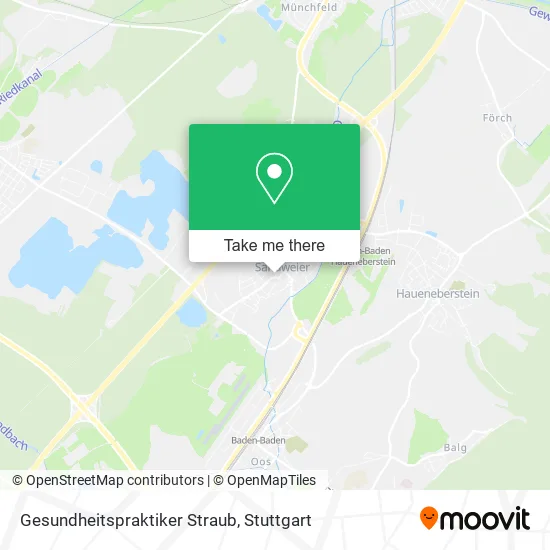 Карта Gesundheitspraktiker Straub