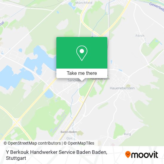 Карта Y Berkouk Handwerker Service Baden Baden