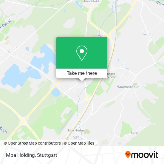 Карта Mpa Holding