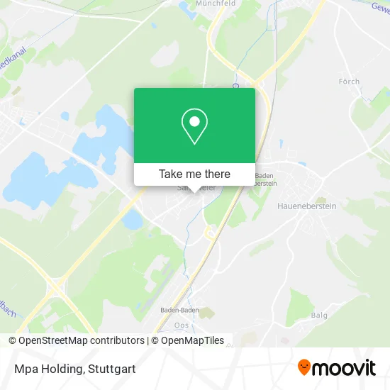 Карта Mpa Holding
