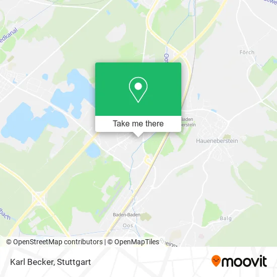 Карта Karl Becker