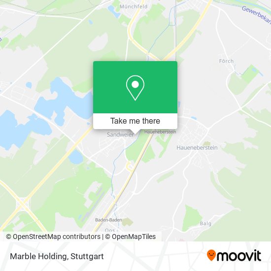 Карта Marble Holding