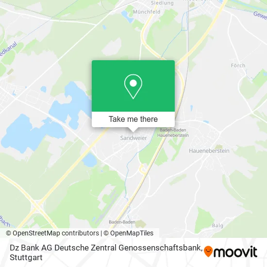 Карта Dz Bank AG Deutsche Zentral Genossenschaftsbank
