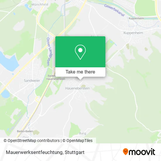 Карта Mauerwerksentfeuchtung