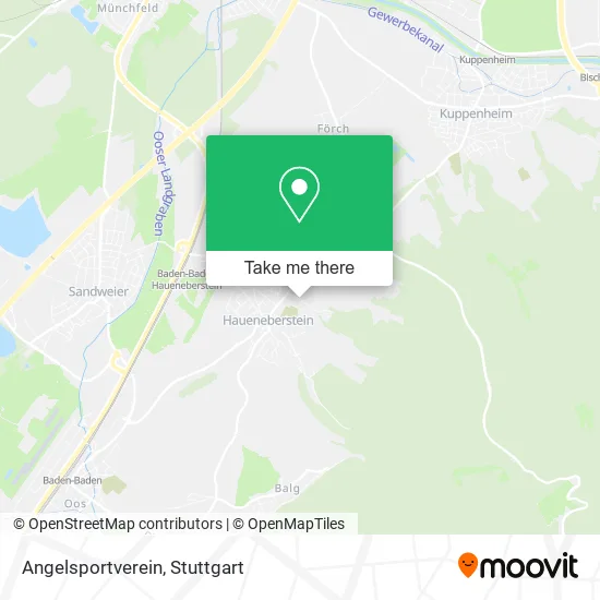 Карта Angelsportverein
