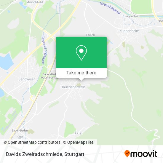 Davids Zweiradschmiede map