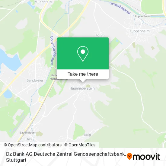 Карта Dz Bank AG Deutsche Zentral Genossenschaftsbank