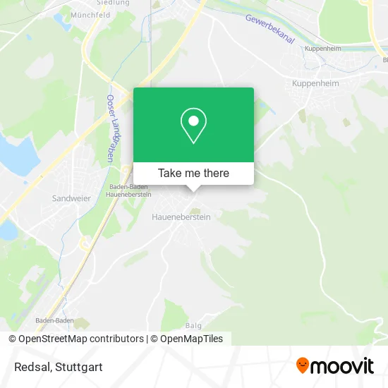 Redsal map
