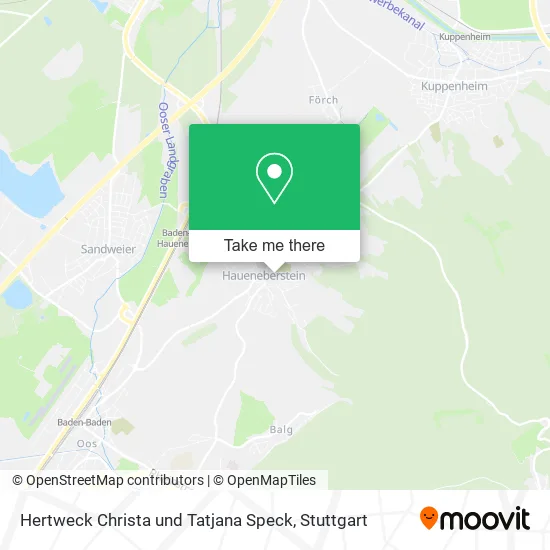 Карта Hertweck Christa und Tatjana Speck