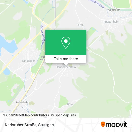 Карта Karlsruher Straße