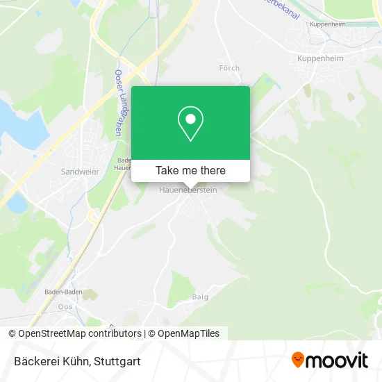 Карта Bäckerei Kühn