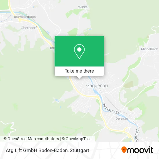 Карта Atg Lift GmbH Baden-Baden