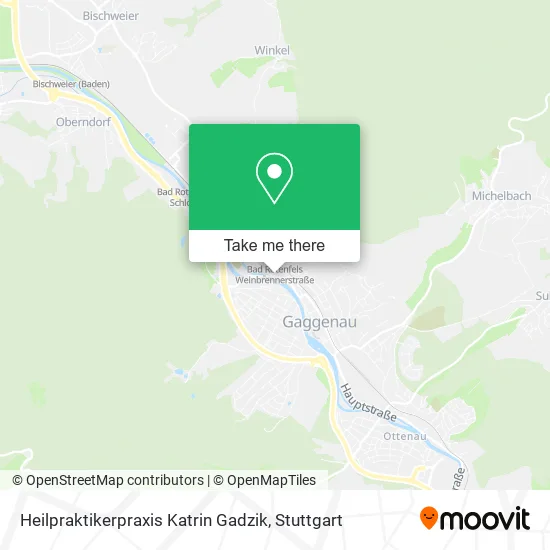 Карта Heilpraktikerpraxis Katrin Gadzik
