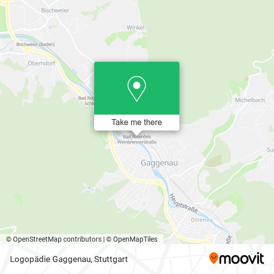 Logopädie Gaggenau map
