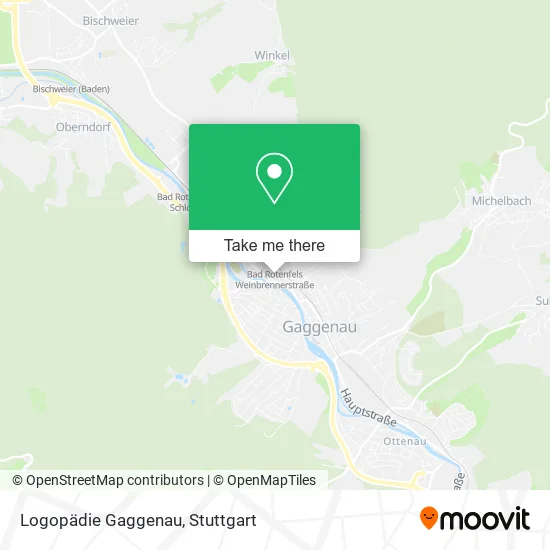 Карта Logopädie Gaggenau