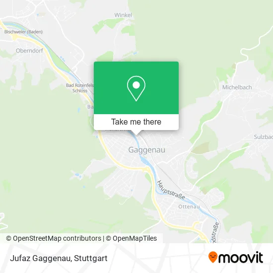 Карта Jufaz Gaggenau