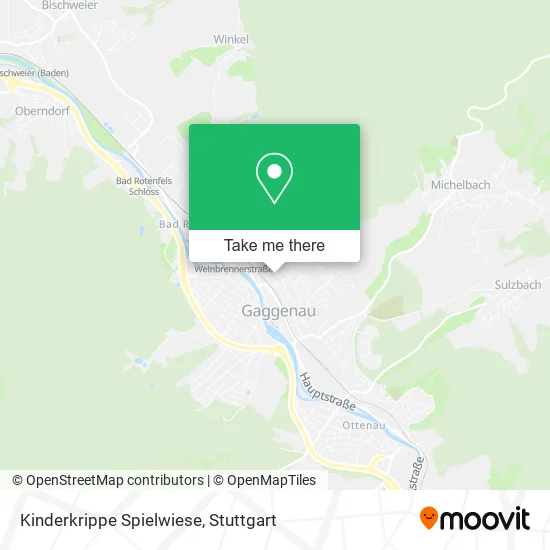 Карта Kinderkrippe Spielwiese