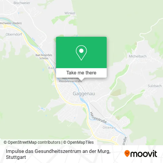 Карта Impulse das Gesundheitszentrum an der Murg