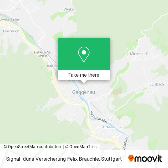 Карта Signal Iduna Versicherung Felix Brauchle