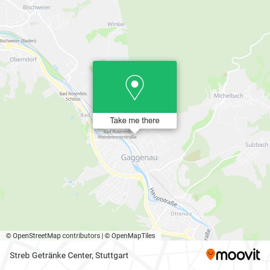 Карта Streb Getränke Center