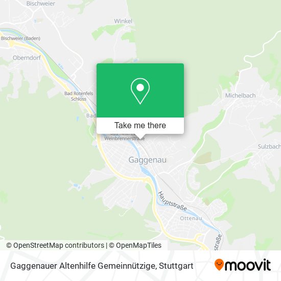 Gaggenauer Altenhilfe Gemeinnützige map