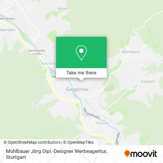 Карта Mühlbauer Jörg Dipl.-Designer Werbeagentur