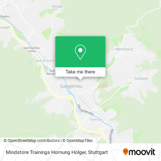 Карта Mindstore Trainings Hornung Holger