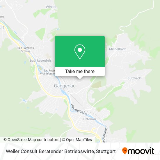 Карта Weiler Consult Beratender Betriebswirte
