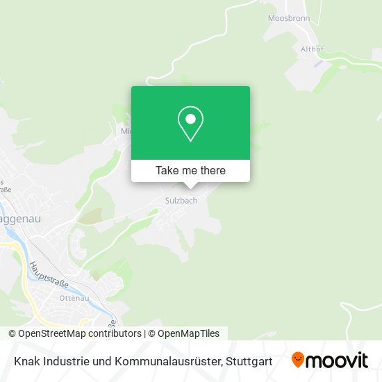 Knak Industrie und Kommunalausrüster map