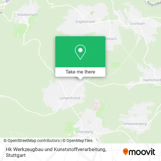 Hk Werkzeugbau und Kunststoffverarbeitung map