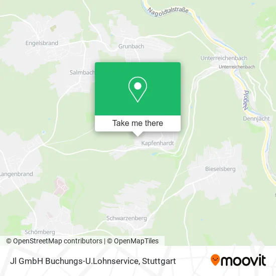 Карта Jl GmbH Buchungs-U.Lohnservice