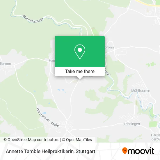 Карта Annette Tamble Heilpraktikerin