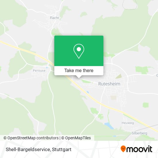 Shell-Bargeldservice map