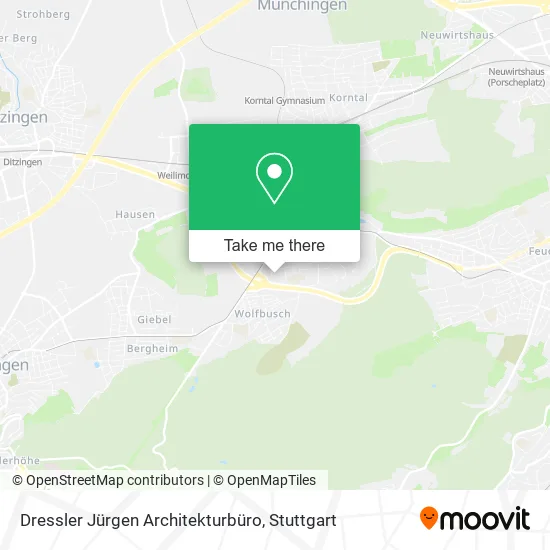 Dressler Jürgen Architekturbüro map