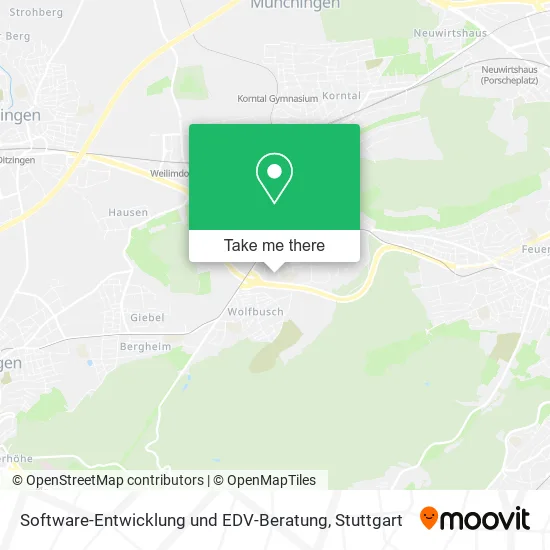 Software-Entwicklung und EDV-Beratung map