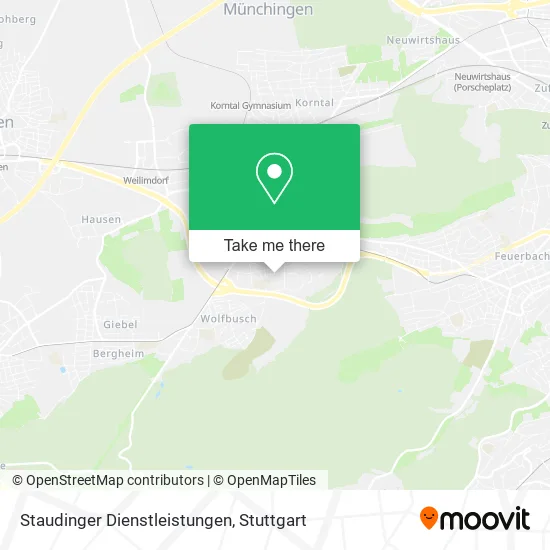 Карта Staudinger Dienstleistungen