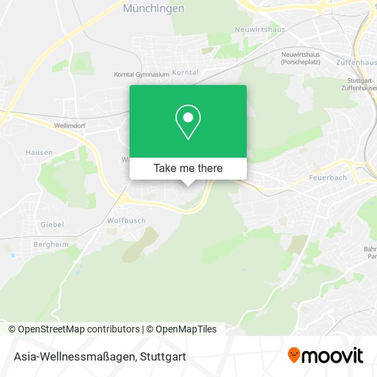 Asia-Wellnessmaßagen map