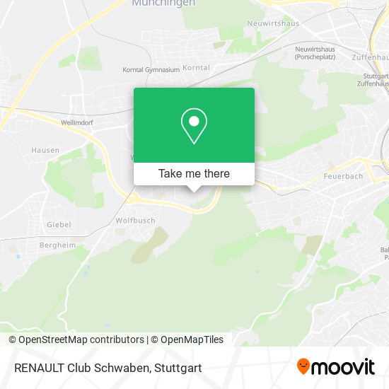 RENAULT Club Schwaben map