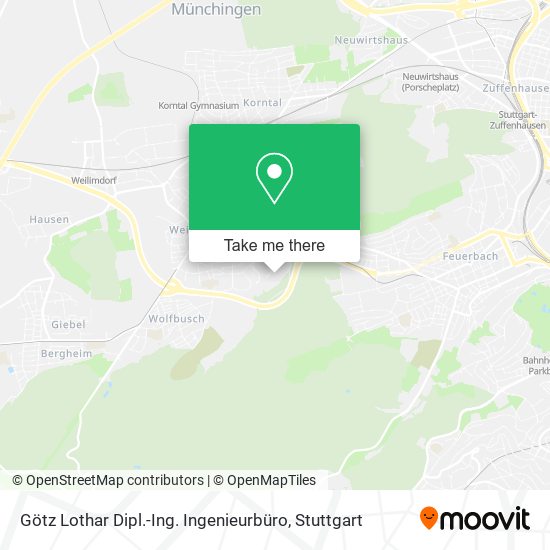 Карта Götz Lothar Dipl.-Ing. Ingenieurbüro