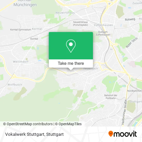 Карта Vokalwerk Stuttgart