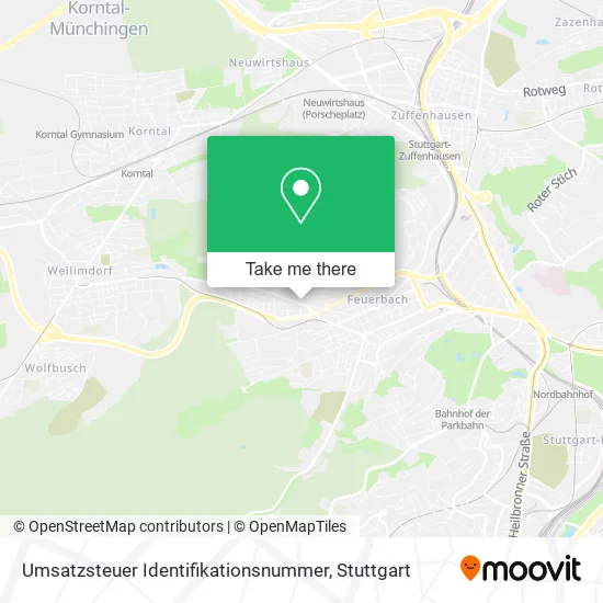 Карта Umsatzsteuer Identifikationsnummer