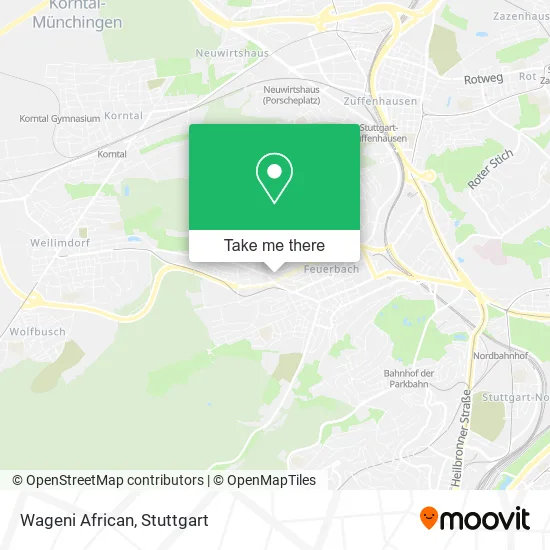 Карта Wageni African