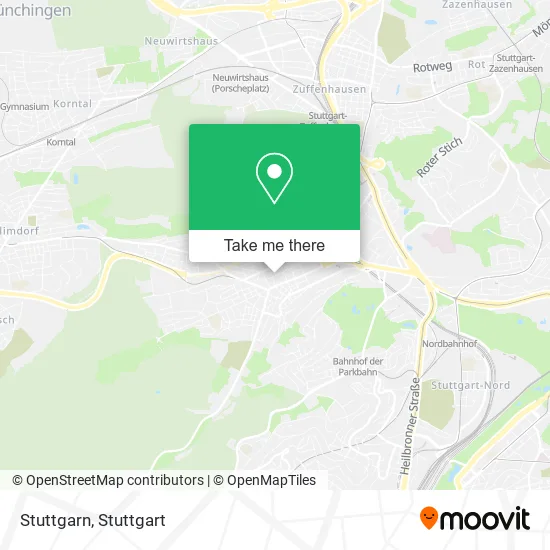 Карта Stuttgarn