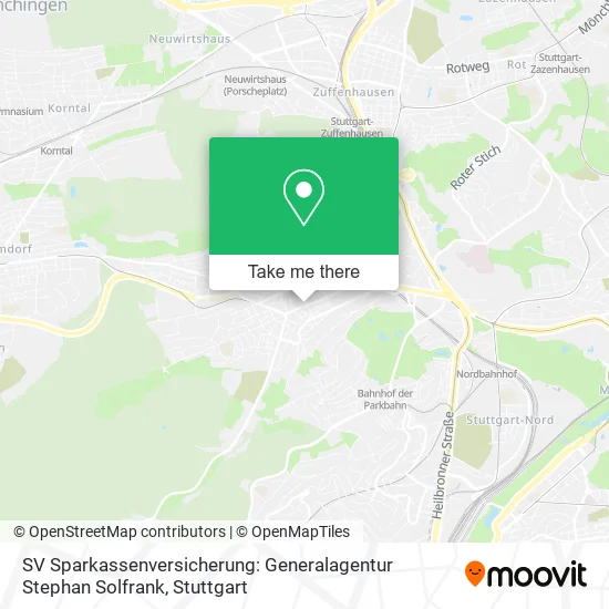 Карта SV Sparkassenversicherung: Generalagentur Stephan Solfrank