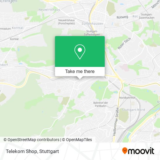 Telekom Shop map