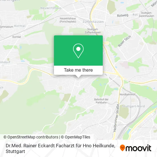 Карта Dr.Med. Rainer Eckardt Facharzt für Hno Heilkunde